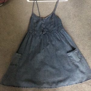 Denim Topshop dress